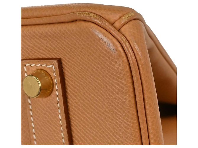Hermès Hermes Birkin Brown Courchevel con Gold Hardware 35 - vista 5