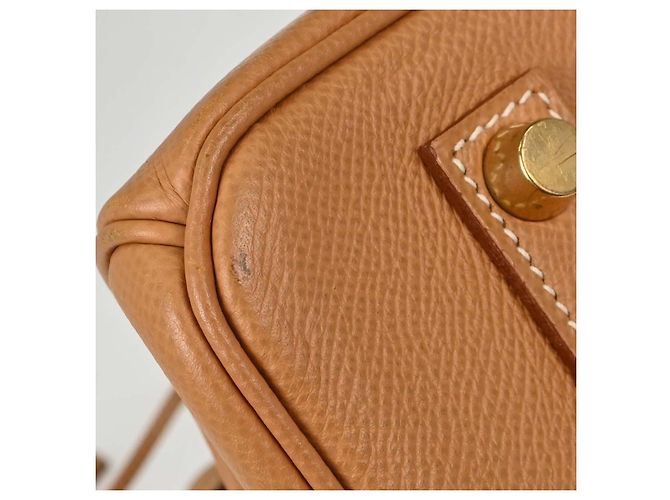 Hermès Hermes Birkin Brown Courchevel con Gold Hardware 35 - vista 7