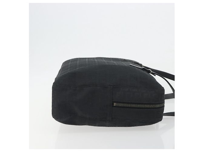 Fendi Borsa a Tracolla Zucchino Canvas Medium - vista 3