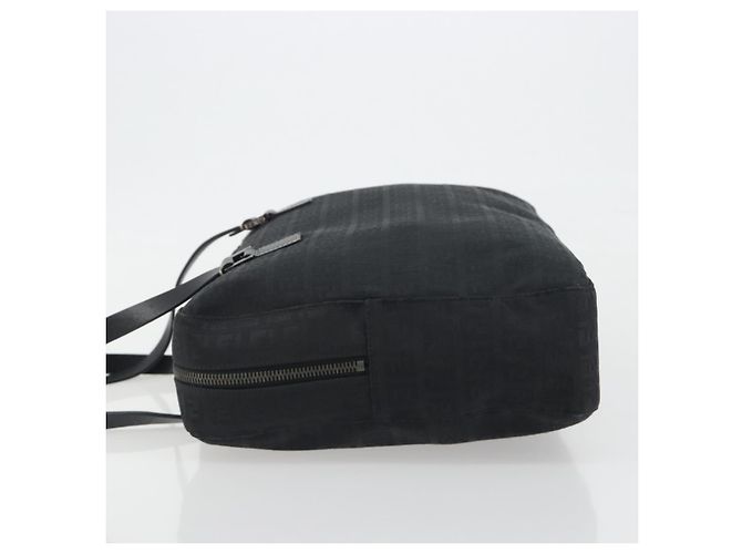 Fendi Borsa a Tracolla Zucchino Canvas Medium - vista 4