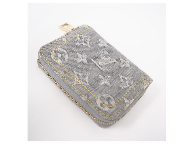 Portamonete Louis Vuitton Monogram Denim - vista 2