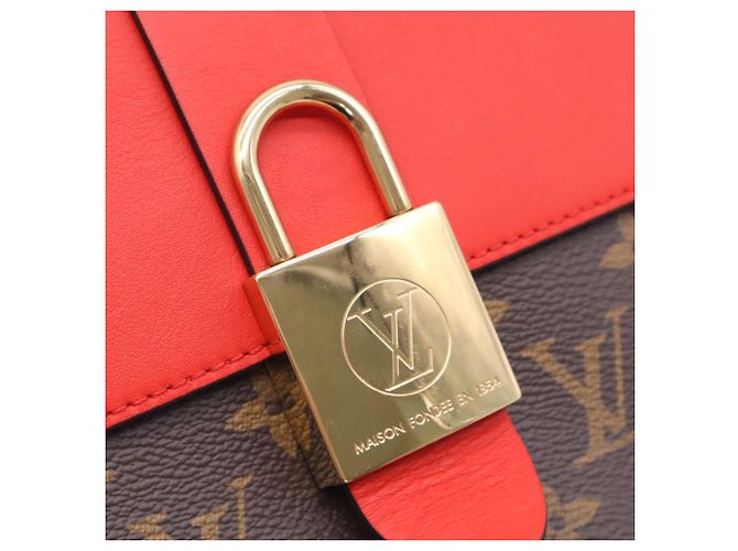 Borsa a tracolla Louis Vuitton Monogram Rocky BB Coquelicot - vista 14