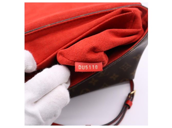 Borsa a tracolla Louis Vuitton Monogram Rocky BB Coquelicot - vista 19