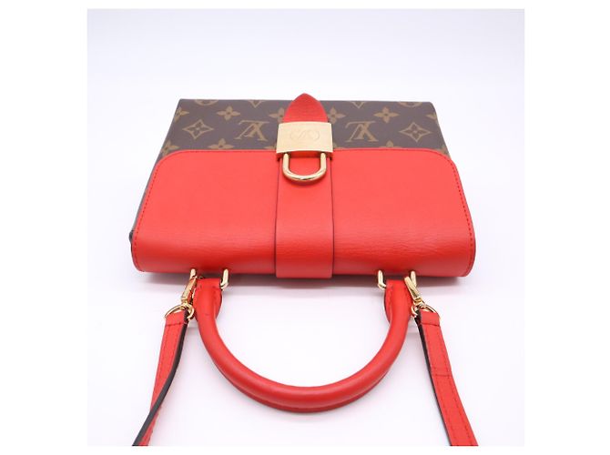 Borsa a tracolla Louis Vuitton Monogram Rocky BB Coquelicot - vista 8
