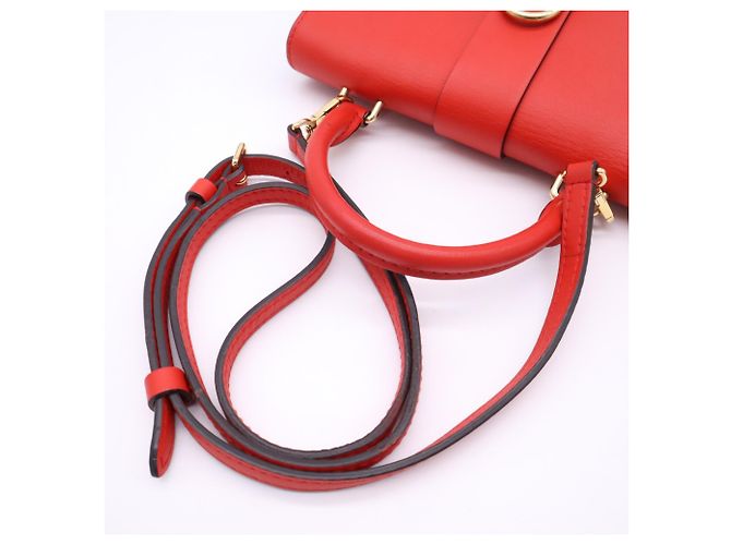 Borsa a tracolla Louis Vuitton Monogram Rocky BB Coquelicot - vista 9