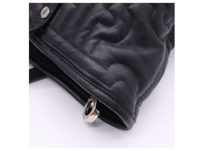 Bulgari Borsa in pelle Bvlgari con logo Parentesi - vista 12