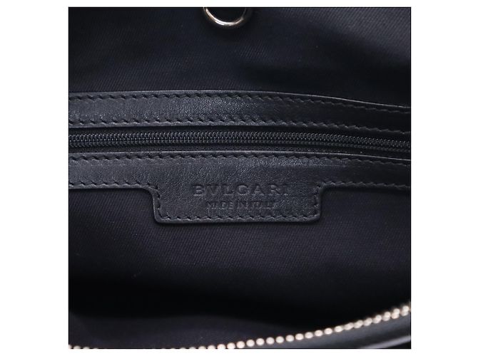 Bulgari Borsa in pelle Bvlgari con logo Parentesi - vista 17