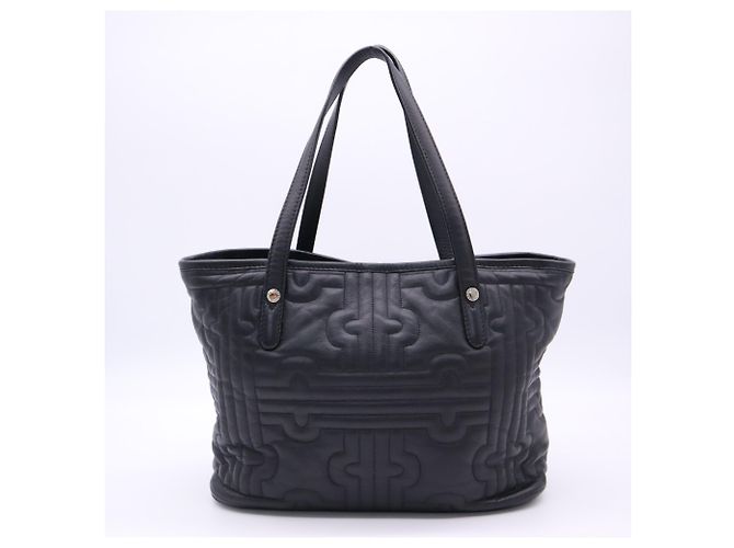 Bulgari Borsa in pelle Bvlgari con logo Parentesi - vista 2