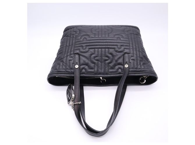 Bulgari Borsa in pelle Bvlgari con logo Parentesi - vista 8
