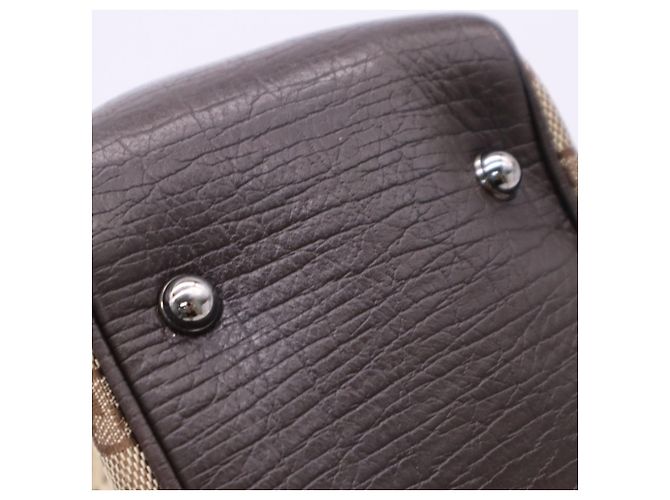 Borsa GUCCI Bamboo GG Canvas - vista 14