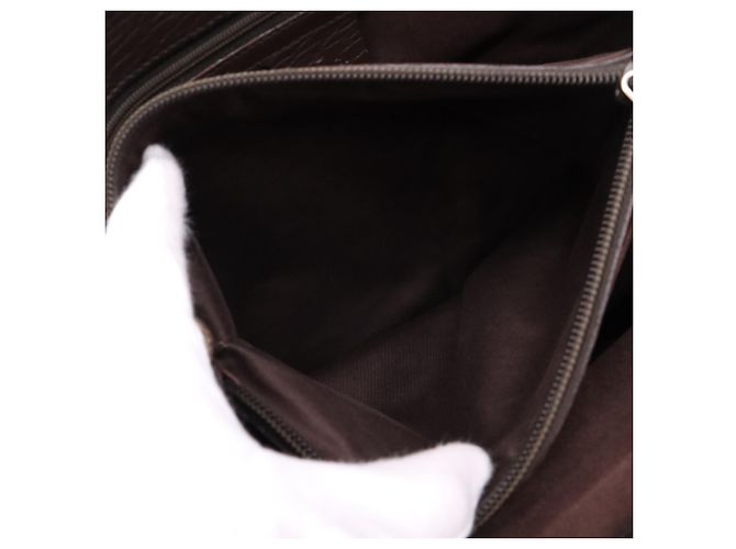 Borsa GUCCI Bamboo GG Canvas - vista 17