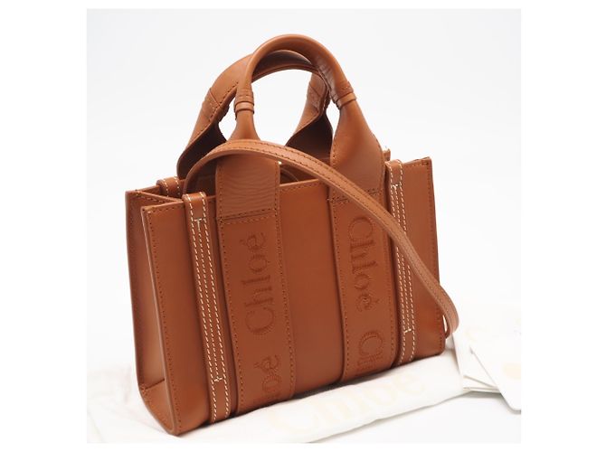 Autre Marque Bolso Chloe Woody Mini Tote Bag - vista 2