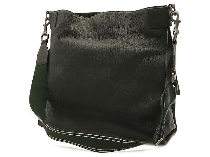Borsa a tracolla Gucci Black Bamboo - vista 3