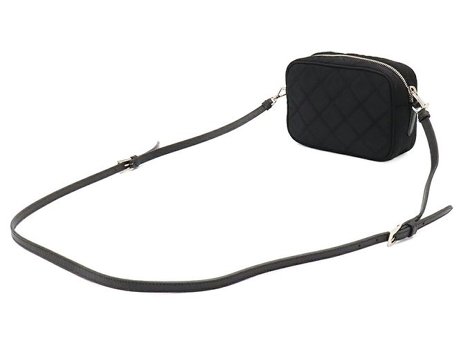 Bolsa de Ombro Prada Tessuto Impunto Triangle - vista 3