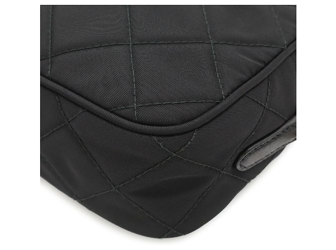 Bolsa de Ombro Prada Tessuto Impunto Triangle - vista 4