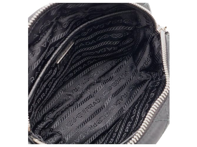 Bolsa de Ombro Prada Tessuto Impunto Triangle - vista 8