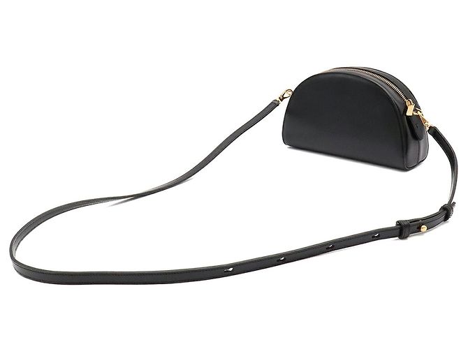 Tod's T-Timeless Camera Bag aus schwarzem Leder - Ansicht 3