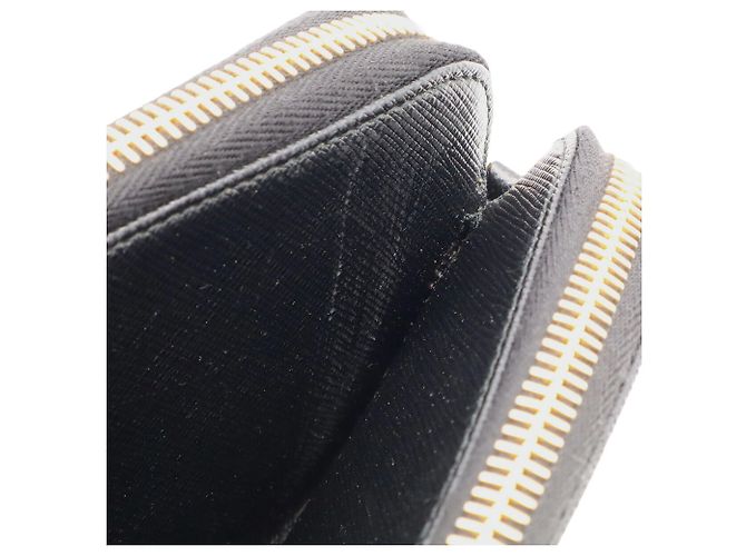Saffiano Bolso de hombro con cadena Prada en Black - vista 7
