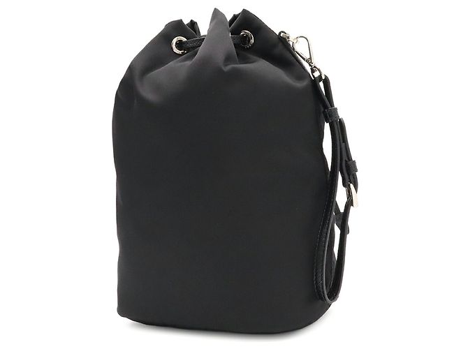 Bolso pouch Prada Re-Nylon con triángulo - vista 3