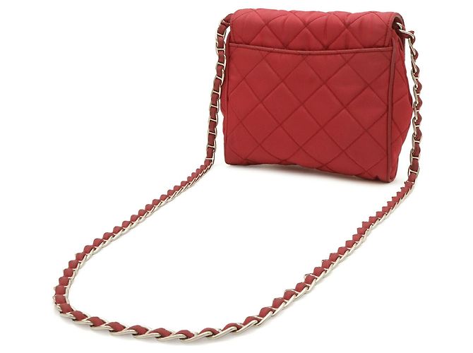 PRADA Impuntu Chain Shoulder Bag/Pochette - view 3