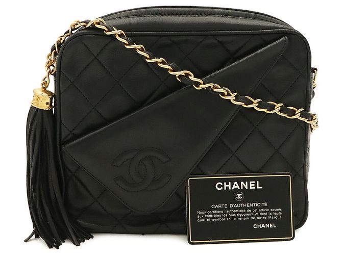 Borsa a tracolla Chanel Matelassé Coco Mark Chain - vista 10