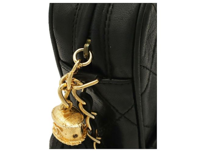 Borsa a tracolla Chanel Matelassé Coco Mark Chain - vista 7
