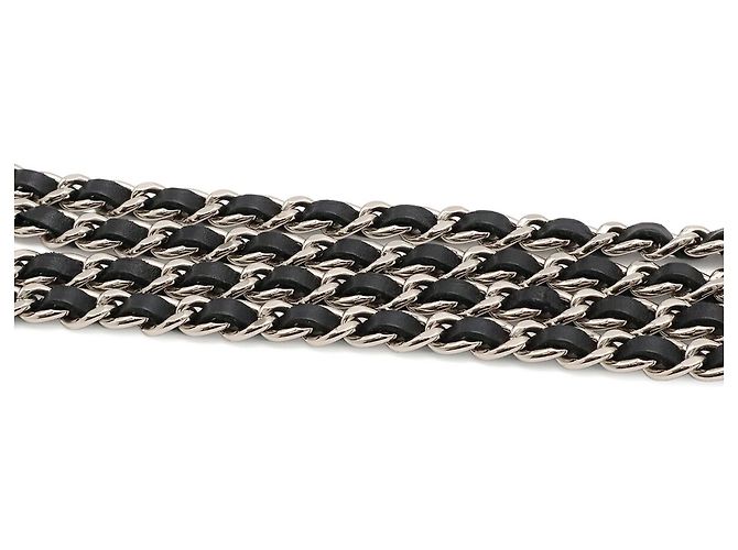 Chanel Coco Mark Pochette mit Karomuster - Ansicht 5