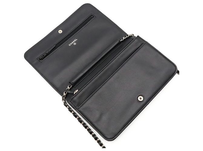 Chanel Coco Mark Pochette mit Karomuster - Ansicht 6