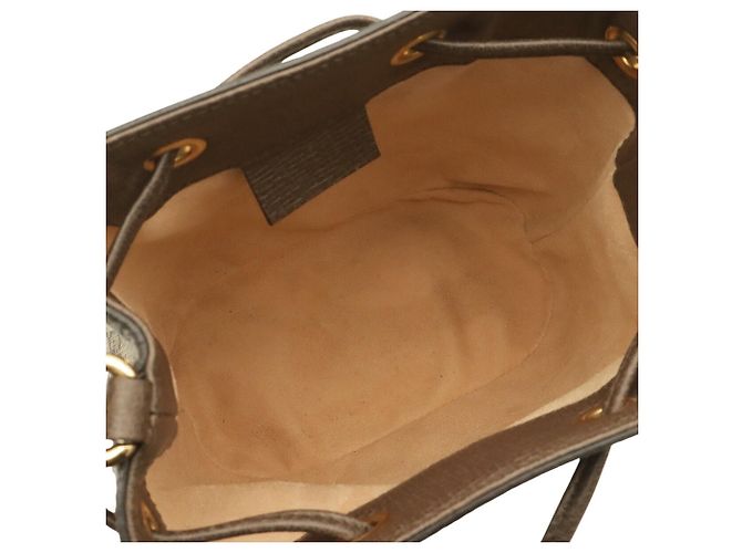 Borsa Mini Bucket GUCCI Ophidia GG Supreme - vista 7
