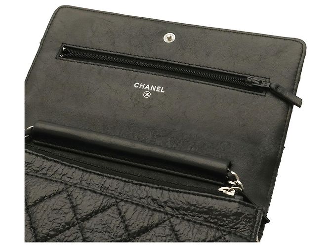 Borsa a tracolla con catena e portafoglio Chanel Matelassé - vista 10