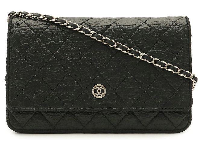 Borsa a tracolla con catena e portafoglio Chanel Matelassé - vista 2