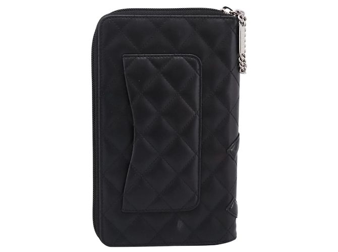 Chanel Cambon Zip Around Organizer Quilted Lambskin - view 2