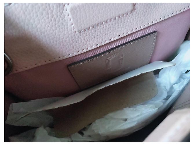 Marc Jacobs pink leather handbag - view 5