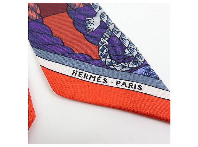Hermès Hermes TWILLY SCARF Silk Medium - view 6