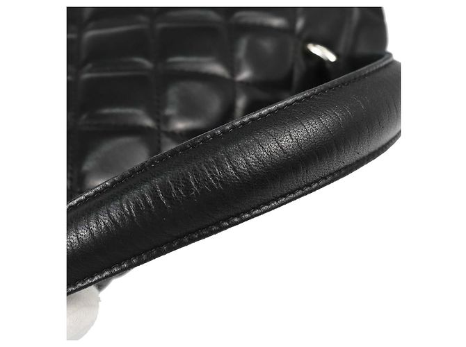 Chanel Vintage Classic Top Handle Flap Quilted Lambskin Jumbo - vista 6