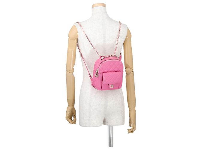 Bolso Chanel Matelassé en rosa - vista 4