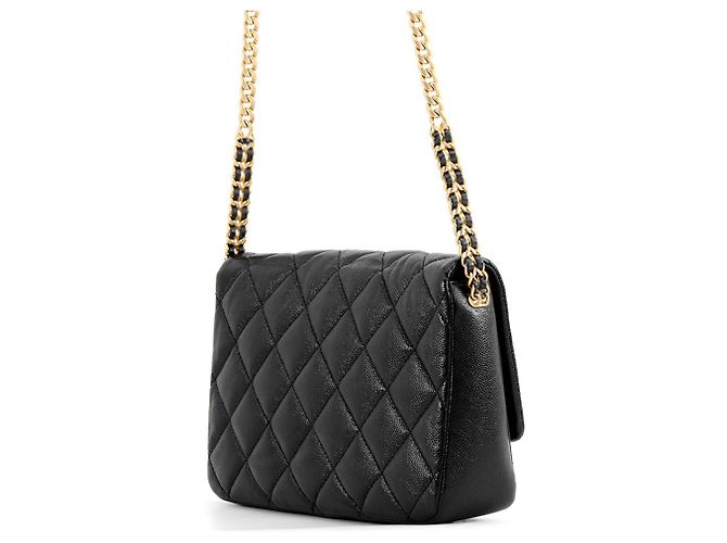 Borsa a patta Chanel Matelasse Coco Mark Melody - vista 2