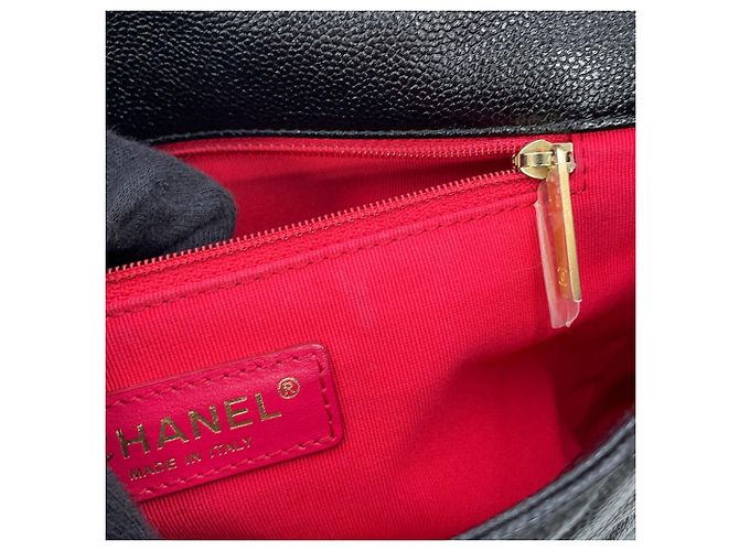 Borsa a patta Chanel Matelasse Coco Mark Melody - vista 7