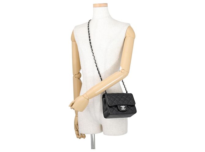 Timeless Borsa a tracolla Chanel Mini Classic Chain - vista 4