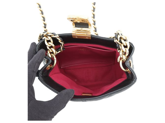 Timeless Borsa a spalla Chanel Matelassé in pelle d'agnello - vista 6