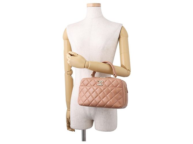 Borsa Bowling Chanel Matelassé - vista 4