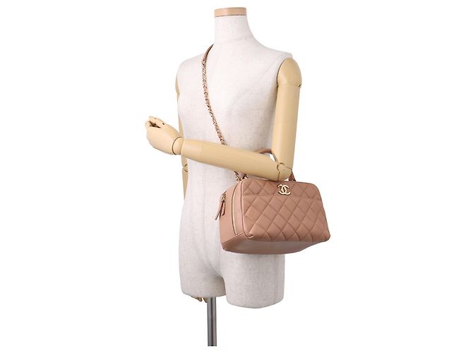 Borsa Bowling Chanel Matelassé - vista 5