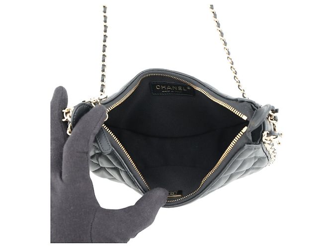 Borsa a spalla con catena Chanel Matelassé - vista 5