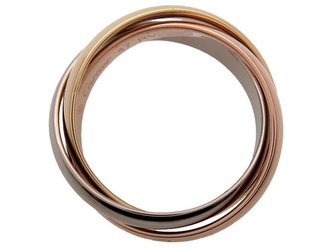 Cartier Trinity Oro Tricolore 18K Medium - vista 4
