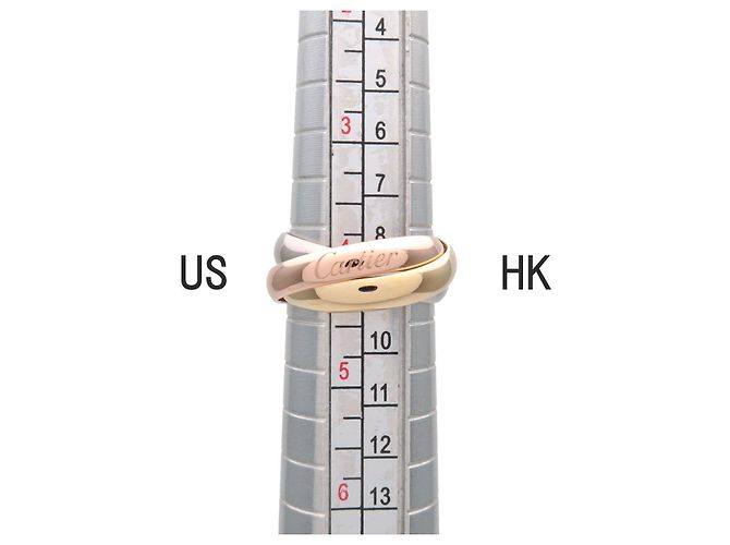 Cartier Trinity Oro Tricolore 18K Medium - vista 7