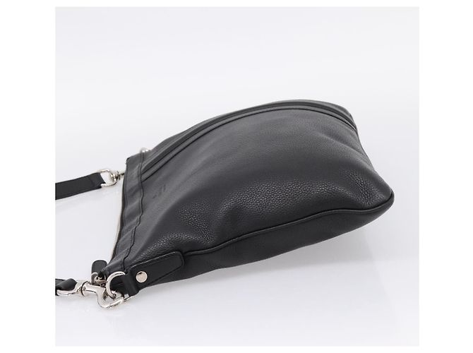 Bolsa Messenger Gucci em couro com detalhe listrado Medium - vista 4