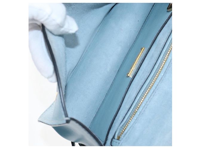 Miu Miu Madras Crystal Buckle Leather Small - vista 5