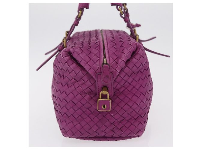 Bottega Veneta New Boston Intrecciato Nappa Medium - vista 4