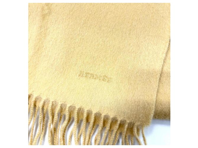 Hermès Stola in cashmere beige Hermes - vista 2