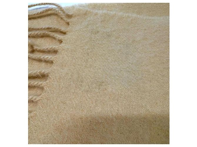 Hermès Stola in cashmere beige Hermes - vista 6